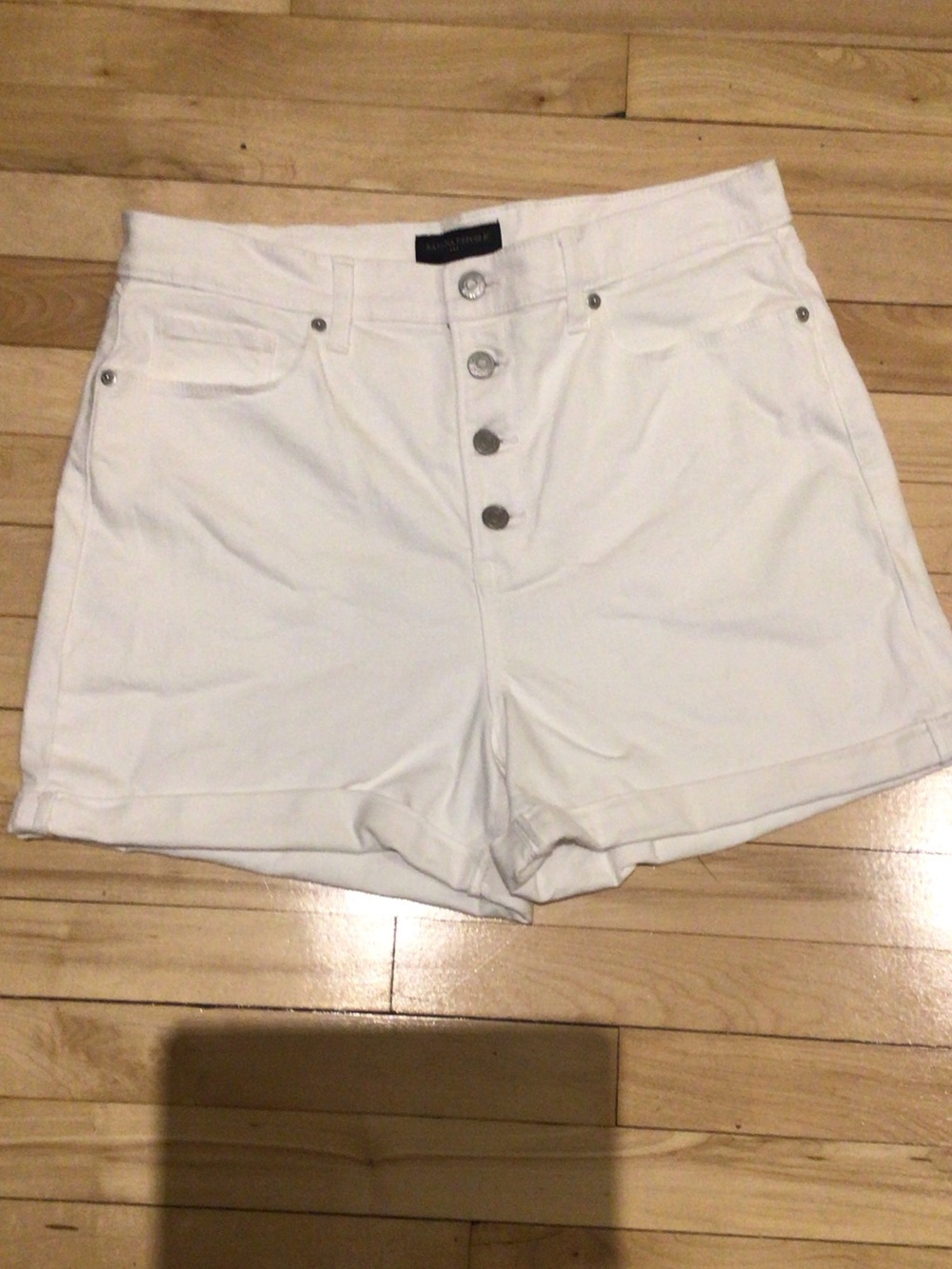Summer Essential Poolside Coastal Chic White Women's Shorts